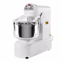 Pekarska spiralna miješalica za tijesto - 131 l / 80 kg - 2 brzine - s fiksnom posudom - s timerom - 400 V - za pizzu i kruh