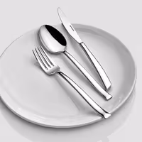 (12 pcs) Table fork - Stella - 18/10 stainless steel - 202mm - Mirror