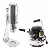 Commercial Spaghetti Ice Cream Press UNICA - with Ribbon Pasta shaper with cover