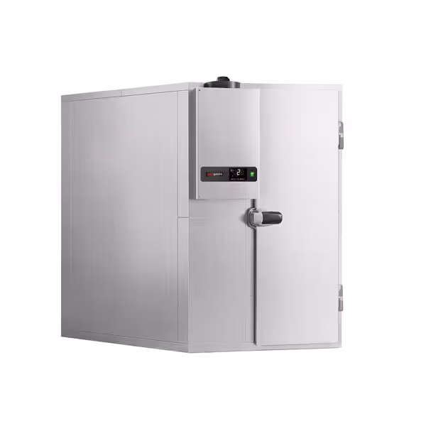 Inox rashladna komora - 1200x2100 mm - 3,70 m³ - uklj. rashladni agregat - -2/+8 °C