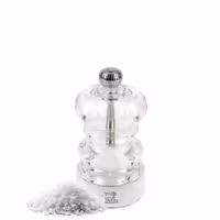 (6 pieces) PEUGEOT | NANCY - Salt Mill - Acrylic - Height: 90mm