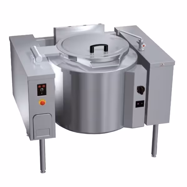Gázüzemű Főzőüst - 150 liter - 21 kW - Indirekt fűtés - vízcsatlakozással