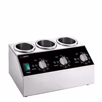 Grijani dispenzer za umake i preljeve - 3 x 1 l - 600 W