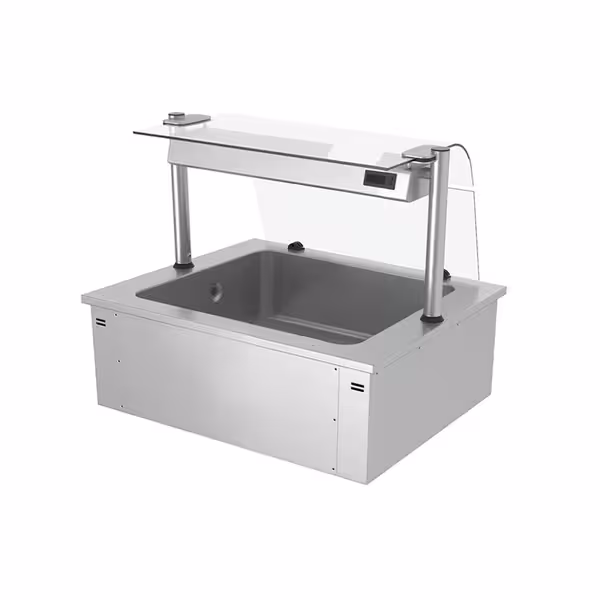 Drop-in isbrunn - 800 mm - 2 GN 1/1 - 90 l
