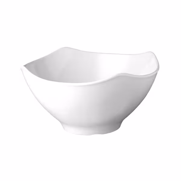 (6 adet) Kase - GLOBAL BUFFET - Melamin - 4,5L - köşeli - 320x320mm - Derinlik:165mm - Beyaz