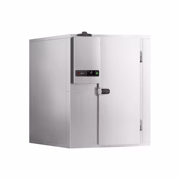 Inox rashladna komora - 1500x1200 mm - 2,60 m³ - uklj. rashladni agregat - -2/+8 °C