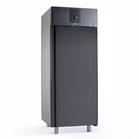 Jäätelöpakastinkaappi PREMIUM PLUS - 745 mm - 647 l - 1 ovi - vedettävät laatikot, LED-valaistus, digitaalinen näyttö, automaattinen sulatus, kiertoilmajäähdytys, lukittava, hiljainen käynti - Antrasiitti