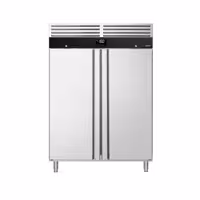Szafa mroźnicza PREMIUM – stal nierdzewna – GN 2/1 – 1200 L – z 2 drzwiami