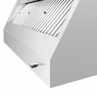 Endüstriyel Duvar tipi davlumbaz - 1400mm - Filtre ve Lamba