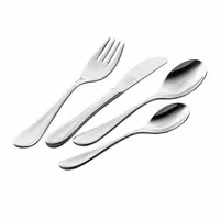 (4 pieces) ZWILLING | FILOU Children's Cutlery Set – Stainless Steel - Rounded Edges - Age 3+