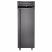 Szafa mroźnicza PREMIUM – stal nierdzewna – GN 2/1 – 700 L – z 1 drzwiami – antracytowa