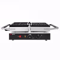Waffeleisen - Einzeln - Manuell - 1,6 kW - Form: 4 Brüsseler Waffeln - mit 180° drehbarer Backfläche