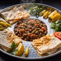 Tantuni tanjur / Tantuni pladanj – Ø 675 mm – aluminij