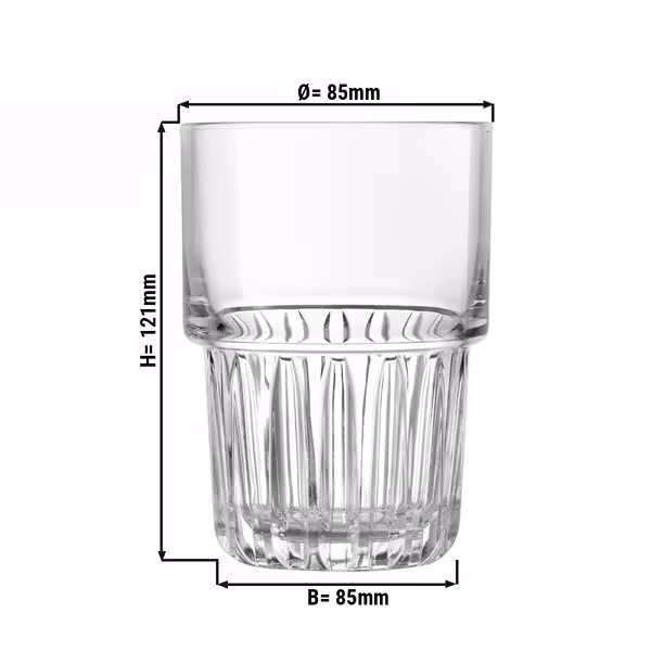(12 adet) Meşrubat Bardağı - EVEREST - 414 ml