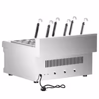Električno kuhalo za tjesteninu - 3,0 kW - uklj. 6 košara