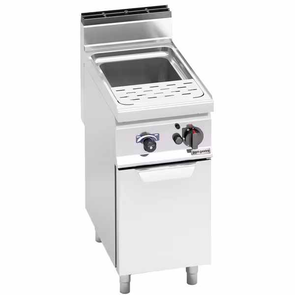 Plinsko kuhalo za tjesteninu sa slavinom za vodu - 30 litara - 10 kW - s ispusnom slavinom - AISI 316