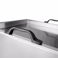 Inox kolica za GN plehove - za 10 GN 2/1 ili 20 GN 1/1 - kotači Ø 125 mm (2 s kočnicom)