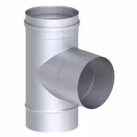 T-komad - 90° - od nehrđajućeg čelika - Duljina: 108 mm - Ø 250 mm