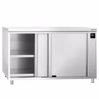 PREMIUM grijaći ormar – 1400 x 600 mm – s kliznim vratima – digitalni