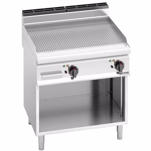 Elektrická grilovací deska - 9,6 kW - Drážkovaná