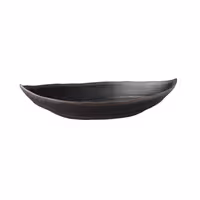 (6 adet) Tatlı / Salata Kasesi - MARONE - Melamin - 0,4L - 255x140mm - Derinlik:55mm - Siyah/Kahverengi