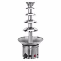 Commercial Chocolate Fountain - Cascade Waterfall - 5-Tier - Capacity: 6kg - 280W - Height: 700mm
