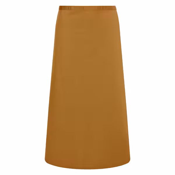 KARLOWSKY | Basic Bistro Waist Apron – Mustard - 100×75 cm - 65% Polyester / 35% Cotton