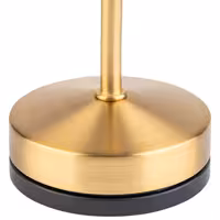 (4 adet) Şarj Edilebilir Masa Lambası - ALVA MICRO - 3 kademeli kısılabilir - Ø80x205mm - Gold