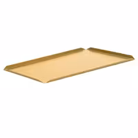 (5 kom) Prezentacijski pladanj - Aluminij - 700x100x10 mm - šampanj