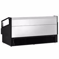 Commercial Island Chiller - 1955x1063mm - 255 Litres - Open-Top - Black