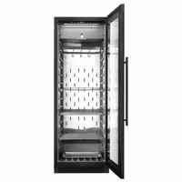 Dry Aging skříň na zrání masa - 595x710 mm - se 1 skleněnými dveřmi - černá