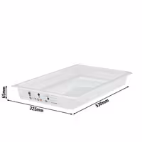 (6 komada) CAMBRO | SafeTrak – GN 1/1 polipropilenske posude – neprozirne – Visina: 65 mm
