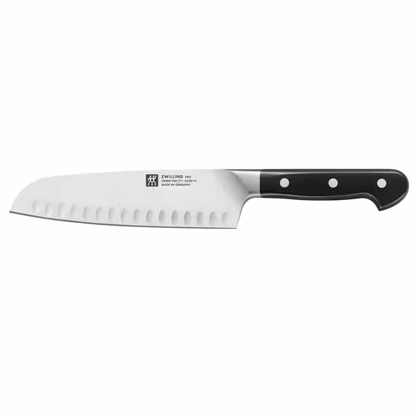 ZWILLING | PRO - Santoku - Sa nazubljenim rubom - Oštrica: 180 mm