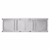 Paslanmaz Çelik Çalışma Tezgahı - Katlanabilir - 2000x700mm