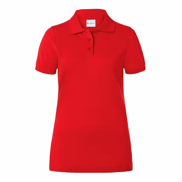 KARLOWSKY | Ladies Workwear Polo Shirt – XS - Fitted - 100% Cotton - Red