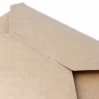 (300 pcs) Food Lidding Tray Cardboard - 1200ml - Brown