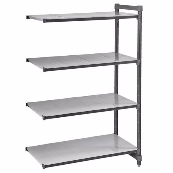 CAMBRO | Camshelving® - Basics Plus - رف تمديد - 718 مم - مزوّد بـ 4 أرفف مغلقة