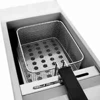 Električna friteza - 13 L - 4,5 kW - s odvodnom slavinom - stolna