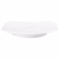 (6 pieces) SELTMANN WEIDEN | Square Espresso Saucer – White – 130 x 130 mm – High-Gloss Porcelain