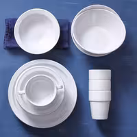 (6 adet) BUDGETLINE - Sütlük Mammoet - 190ml - Beyaz