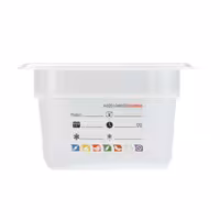 (6 komada) CAMBRO | SafeTrak – GN 1/4 polipropilenski spremnik – neprozirni – Visina: 100 mm