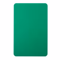 Griešanas dēlis - 600x400 mm - Biezums: 20 mm - HACCP atbilstošs - PE500 (HDPE) polietilēns - Zaļš - Var mazgāt trauku mazgājamā mašīnā (īsais cikls) - Neslīdošas kājiņas