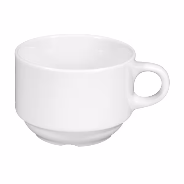 (6 adet) SELTMANN WEIDEN | Kahve fincanı - 0,18 litre - Beyaz/Sade