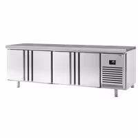 Pekarski rashladni pult PREMIUM PLUS - 2752x800 mm - 850 l - Ventilirano hlađenje - s 4 vrata - granitna radna ploča
