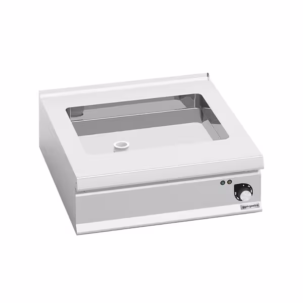 Ipari elektromos multifunkciós serpenyő - 800 mm - 24 liter - 9,6 kW