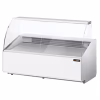 Serve Over Counter - 1881mm - front panel white - capacity 387 litres