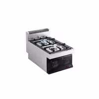 Plinsko kuhalo - Linija 700 - 400x700x430 mm - 10 kW - 4 plamenika - nadpultni