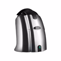 Commercial Electric Citrus Juicer - 570W - 14.5kg - with press arm, dishwasher-safe parts, dual cones, 1300/1600rpm - Silver (Double)