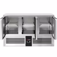 Rashladni pult PREMIUM - 1368x700 mm - 368 l - Statičko hlađenje - s 3 vrata