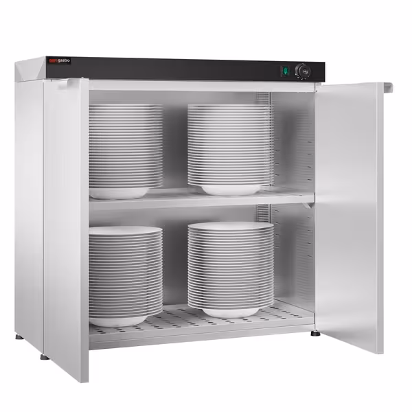 Grijač tanjura - grijani - 1,5 kW - 120 tanjura